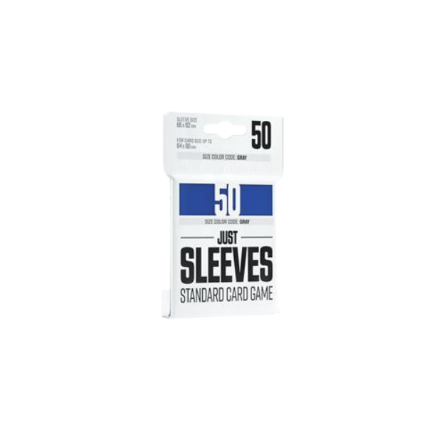 Just Sleeves – Standard Card Game Blue (50 Sleeves)