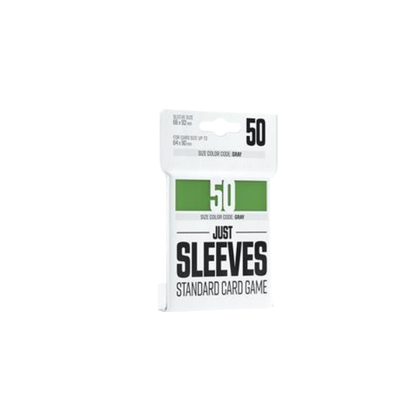 Just Sleeves – Standard Card Game Green (50 Sleeves)
