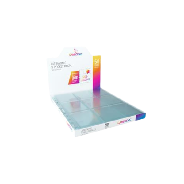 Gamegenic – Ultrasonic 9-Pocket Pages Sideloading DISPLAY