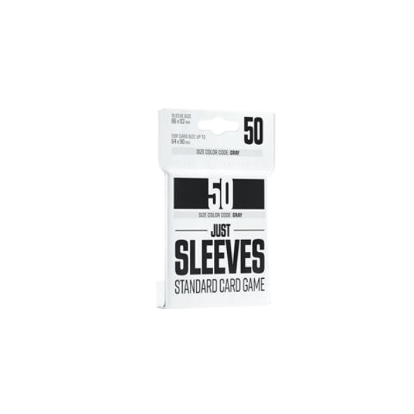 Just Sleeves – Standard Card Game Black (50 Sleeves)