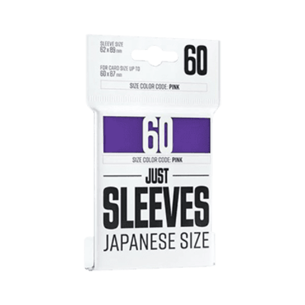 60 Buste Small Gamegenic Just Sleeves (Porpora)