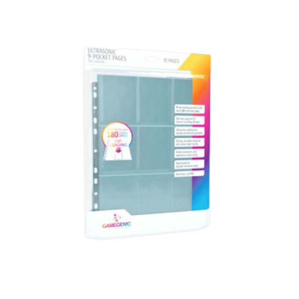 10 Gamegenic Ultrasonic 9-Pocket Pages