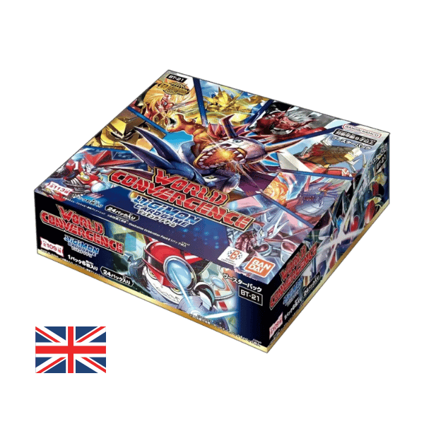Digimon Card Game – World Convergence BT21 Booster Display (24 Packs) – EN