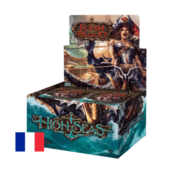 Flesh & Blood TCG – High Seas Booster Display (24 Packs) – FR