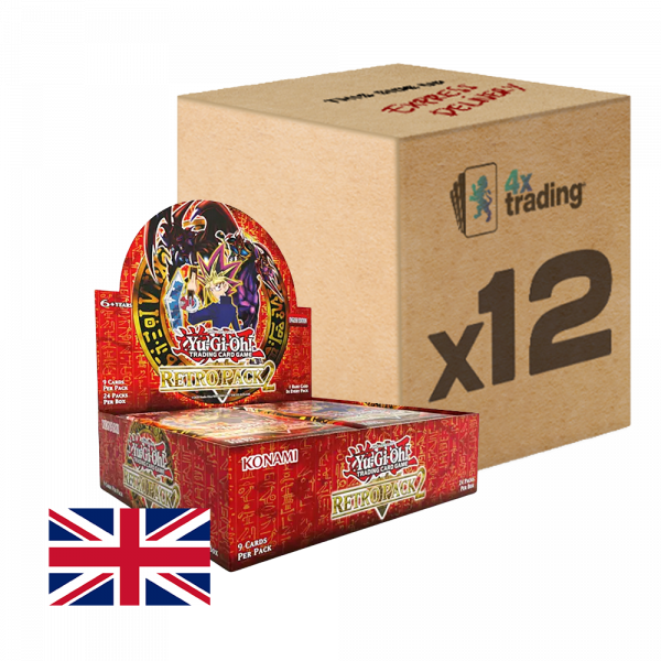 YGO – Retro Pack 2 Reprint Sealed Case (12 Booster Displays) – EN