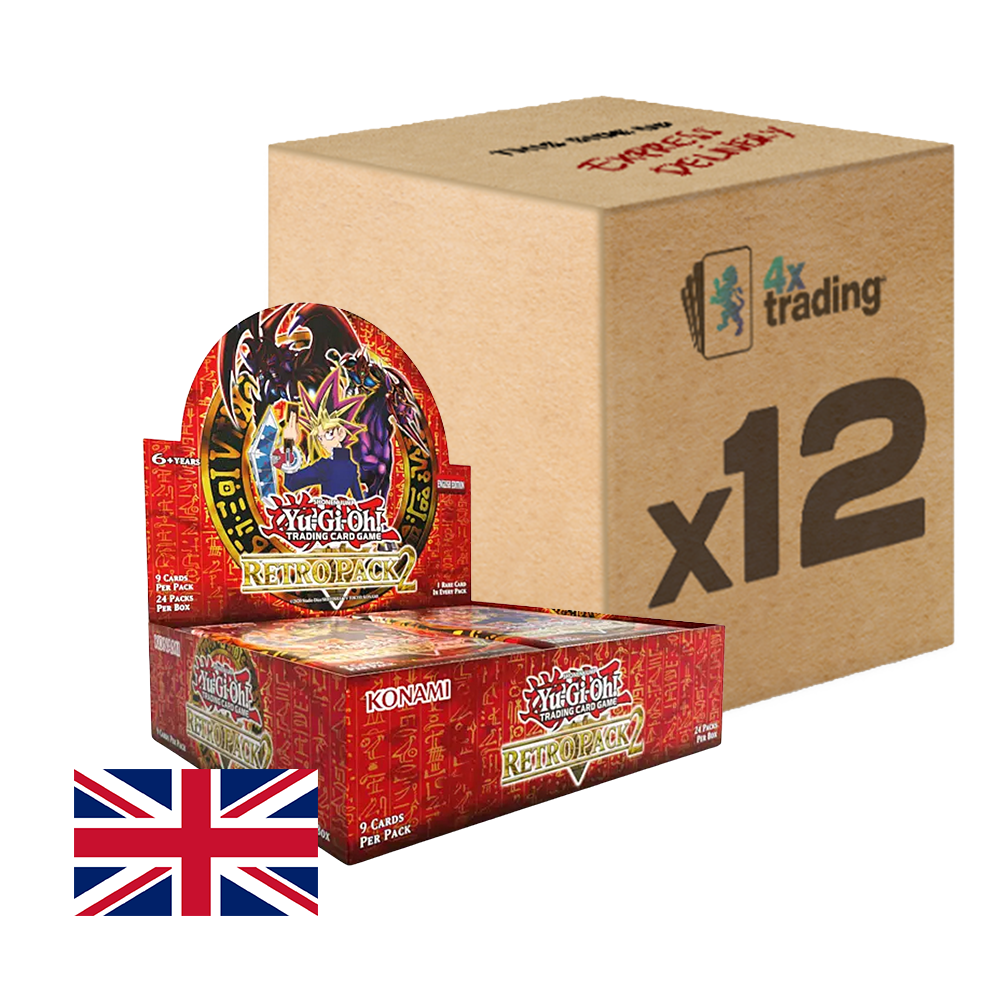 YGO - Retro Pack 2 Reprint Sealed Case (12 Booster Displays) - EN