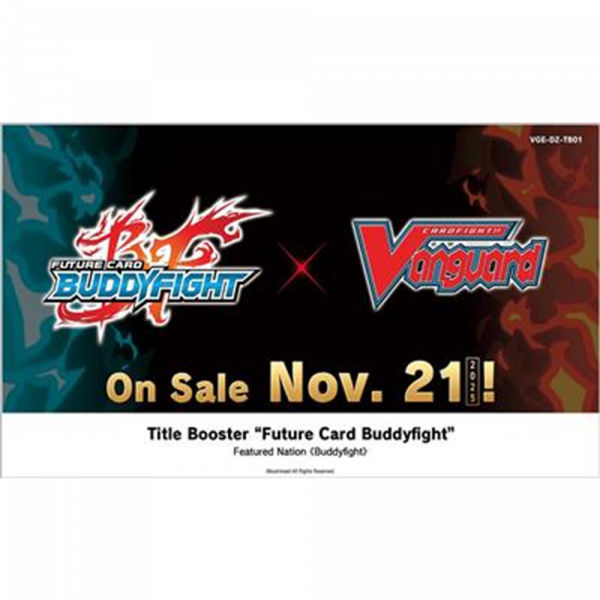 Cardfight!! Vanguard Future Card Buddyfight Title Booster Display (12 Packs) – EN