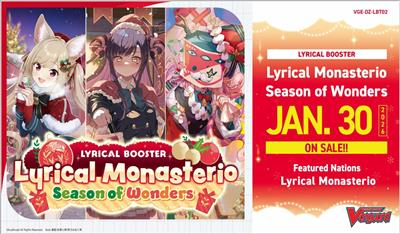 Cardfight!! Vanguard – Lyrical Monasterio Season of Wonders Lyrical Booster Display (16 Packs) – EN