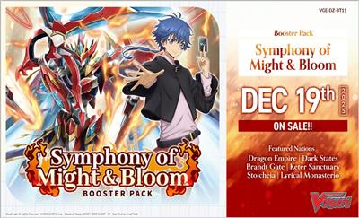 Cardfight!! Vanguard – Symphony of Might & Bloom Booster Display (16 Packs) – EN