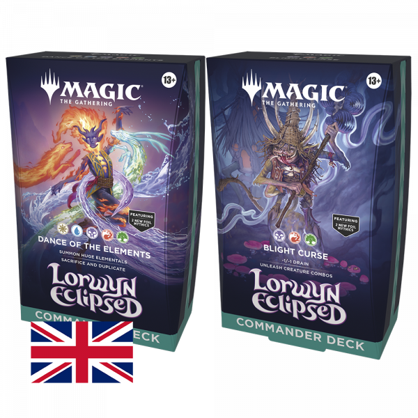 Magic: The Gathering | Lorwyn Eclipsed Commander Decks (2 Decks) – EN