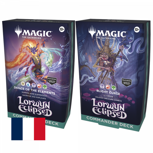 Magic: The Gathering | Lorwyn Eclipsed Commander Decks (2 Decks) – FR