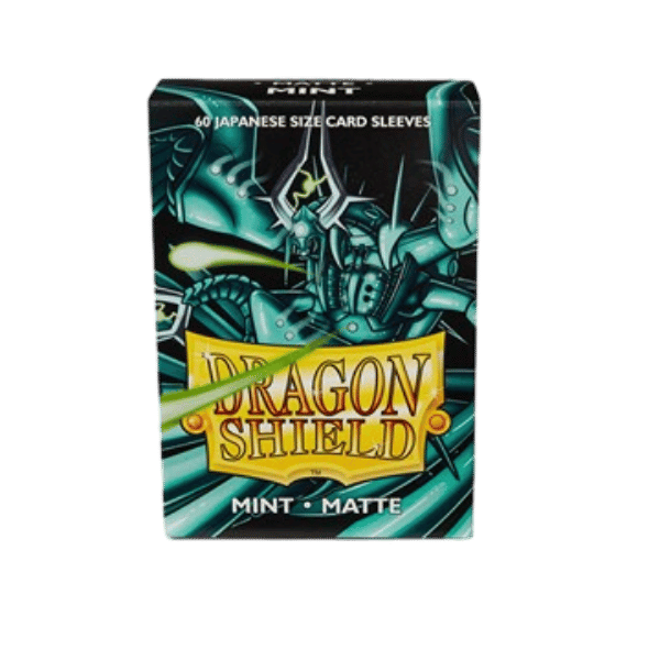 Dragon Shield Small Sleeves – Japanese Matte Mint (60 Sleeves)