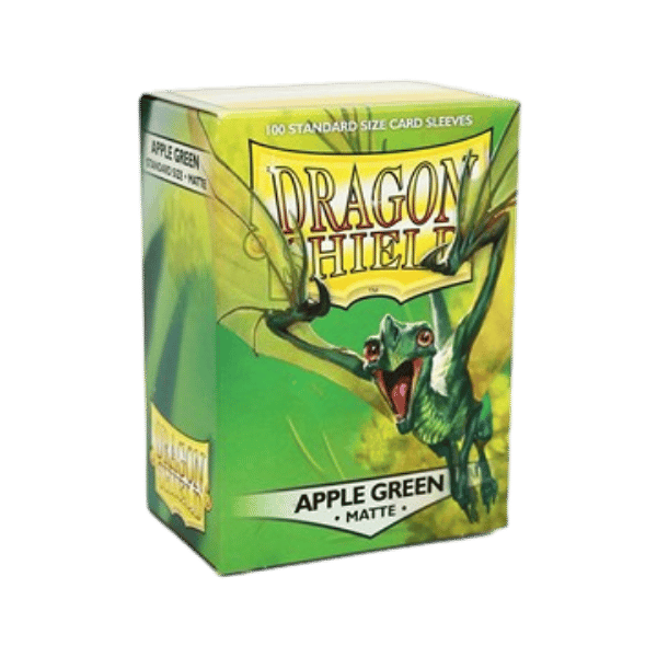Dragon Shield Standard Matte Sleeves – Matte Apple Green (100 Sleeves)