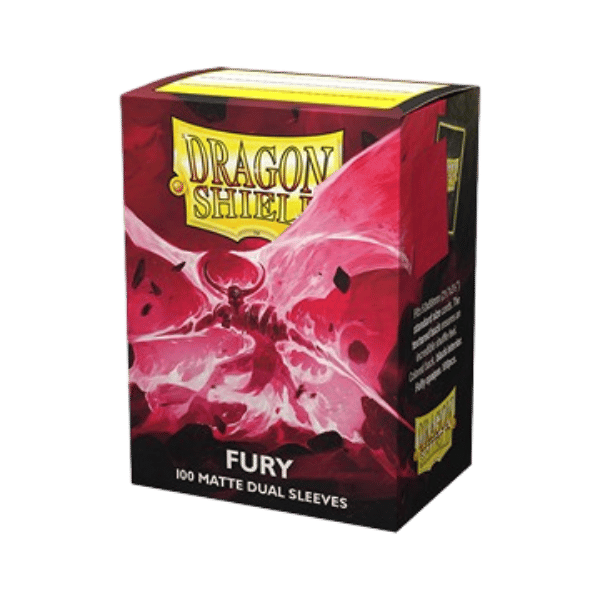 Dragon Shield Dual Matte Sleeves – Fury ‘Alaric, Crimson King’ (100 Sleeves)