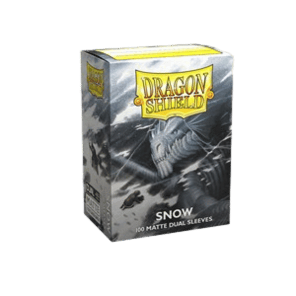 Dragon Shield Dual Matte Sleeves – Snow ‘Nirin’ (100 Sleeves)