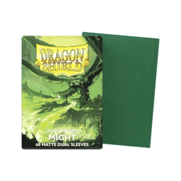 Dragon Shield Japanese size Matte Dual Sleeves – Might (60 Sleeves)
