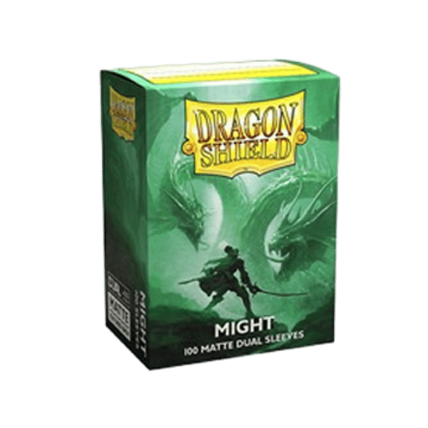 Dragon Shield Standard Matte Dual Sleeves – Might (100 Sleeves)