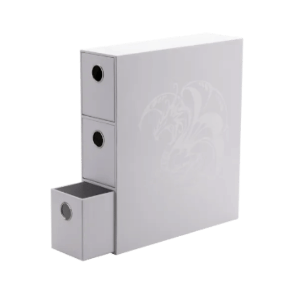 Dragon Shield Fortress Card Drawers – White