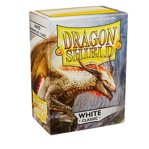 Dragon Shield Standard Sleeves – White (100 Sleeves)