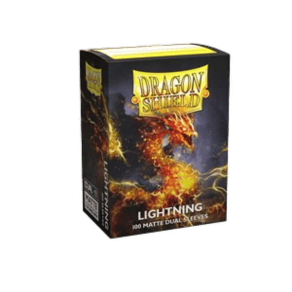 Dragon Shield Dual Matte Sleeves – Lightning ‘Ailia’ (100 Sleeves)
