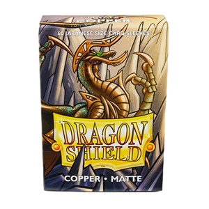 Dragon Shield Japanese Matte Sleeves – Copper ‘Munay’ (60 Sleeves)