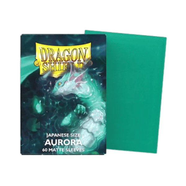 Dragon Shield Sleeves – Matte Japanese size – Aurora (60 Sleeves)