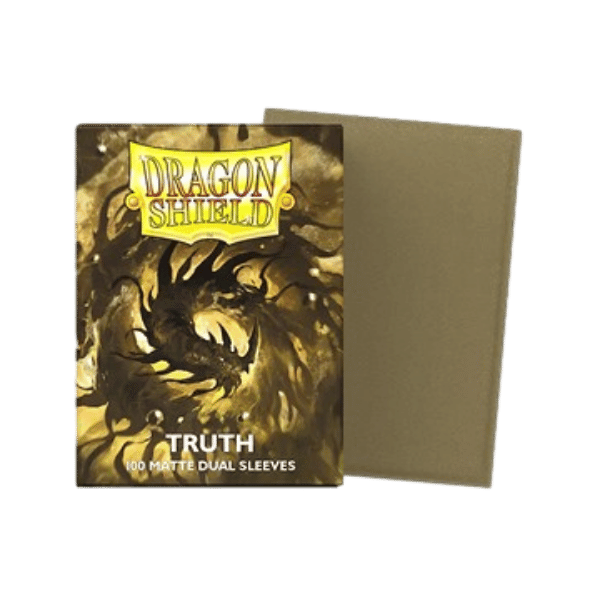 Dragon Shield Standard Matte Dual Sleeves – Truth (100 Sleeves)