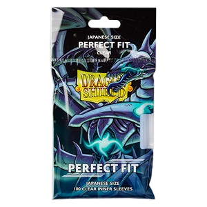 Dragon Shield Japanese Size Perfect Fit Inner Sleeves – Clear Qyonshi (100 Sleeves)