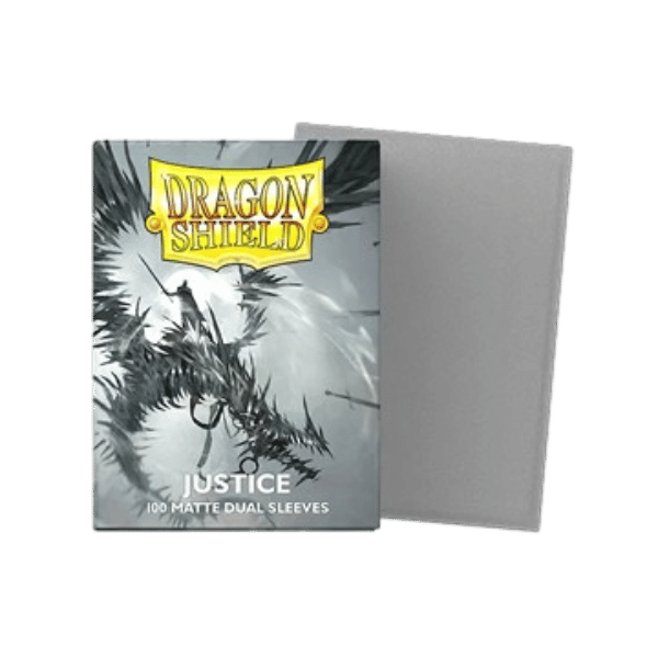 Dragon Shield Standard Matte Dual Sleeves – Justice (100 Sleeves)