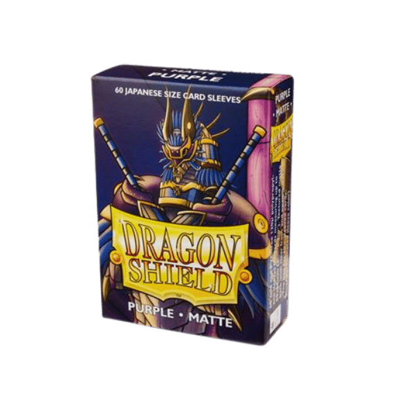Dragon Shield Small Sleeves – Japanese Matte Purple (60 Sleeves)