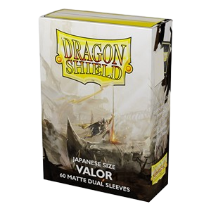 Dragon Shield Japanese size Matte Dual Sleeves – Valor (60 Sleeves)
