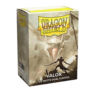 Dragon Shield Standard Matte Dual Sleeves – Valor (100 Sleeves)