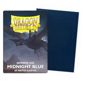 Dragon Shield Japanese size Matte Sleeves – Midnight Blue (60 Sleeves)