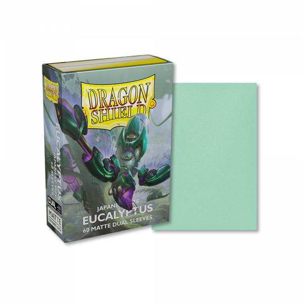 Dragon Shield Japanese size Dual Matte Sleeves – Eucalyptus ‘Lehel’ (60 Sleeves)