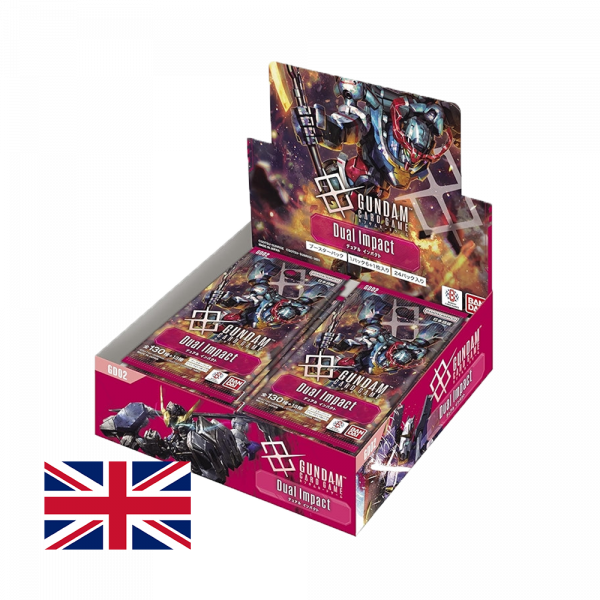 Gundam Card Game Booster Display Dual Impact GD02 (24 Boosters) – EN