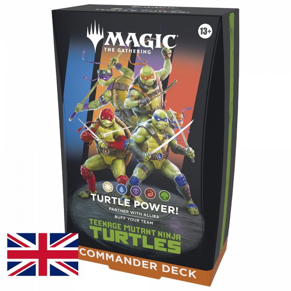 Magic: The Gathering | Teenage Mutant Ninja Turtles Commander Deck – Turtle Power! – EN