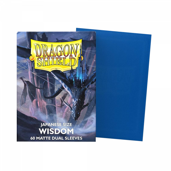 Dragon Shield Japanese size Matte Dual Sleeves – Wisdom (60 Sleeves)
